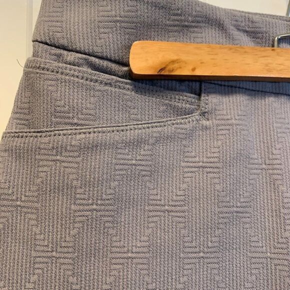 Adida ankle length golf pant, New with Tags, sz S, light grey, stretch, pull on - Picture 2 of 9